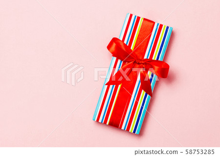 wrapped Christmas or other holiday handmade 58753285