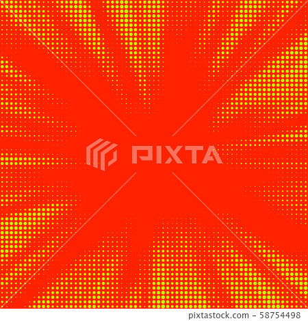 Explosion steam bubble pop-art web header set - 58754498