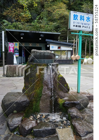 Ryusen-dong after the fall typhoon of Iwaizumi 58755224