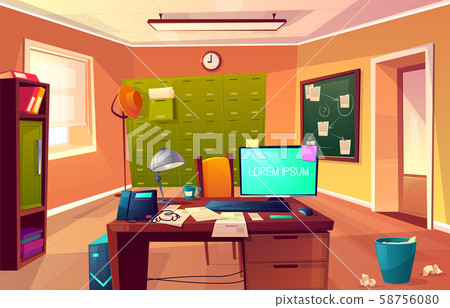 cartoon cabinet of private detective, policeman cartoon cabinet of private detective, policeman 58756080