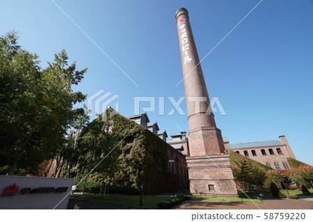 Sapporo Beer Garden in autumn 58759220