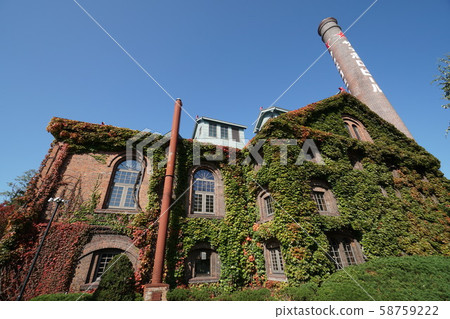 Sapporo Beer Garden in autumn 58759222