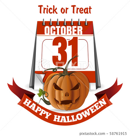 Halloween design. Happy Halloween. Trick or treat Halloween design. Happy Halloween. Trick or treat 58761915