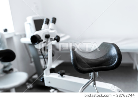 Colposcope in the gynecologist's office. Female 58762744