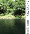 Summer river murmuring 58763247