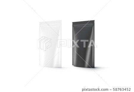 Download Blank Blank And White Plastic Zipper Pouch Mockup Stock Illustration 58763452 Pixta 3D SVG Files Ideas | SVG, Paper Crafts, SVG File