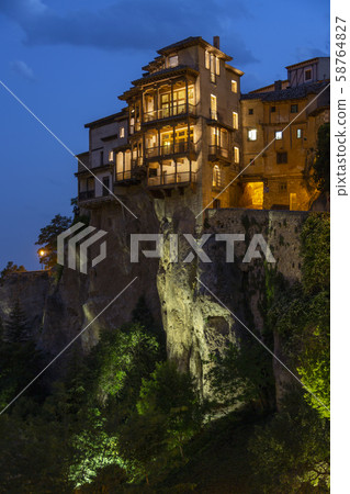 Hanging Houses of Cuenca - La Mancha - Spain Hanging Houses of Cuenca - La Mancha - Spain 58764827