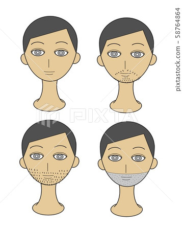 鬍子男人套 鬍子男人套 58764864