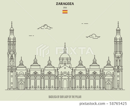 Basilica of Our Lady of the Pillar in Zaragoza 58765425