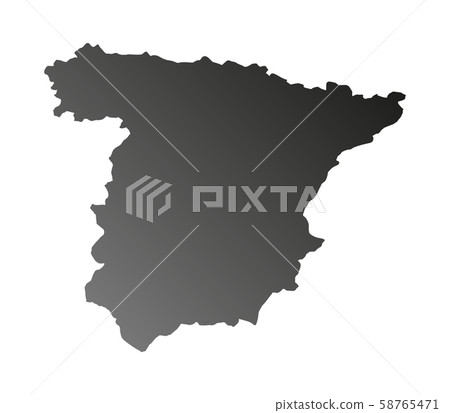 spain map 58765471