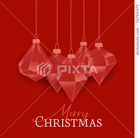 Diamond Christmas balls Diamond Christmas balls 58765973