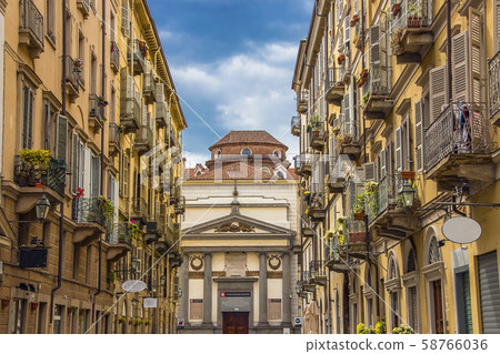 The beautiful cityscape of Turin The beautiful cityscape of Turin 58766036