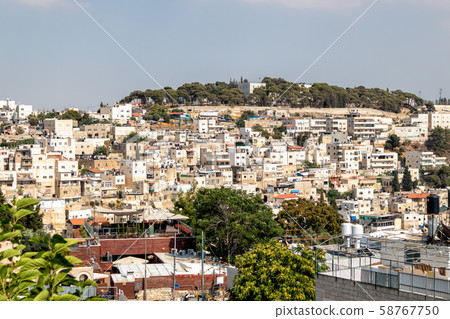 Silwan Neighborhood in Jerusalem Silwan Neighborhood in Jerusalem 58767750