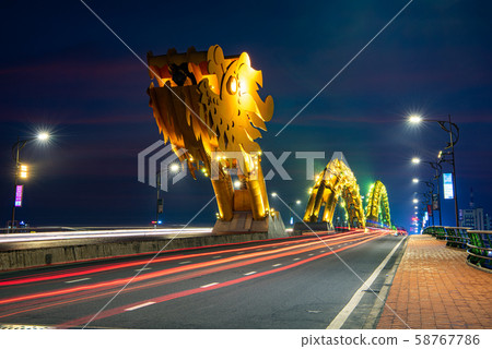 Vietnam Danang Long Bridge (Dragon Bridge) Vietnam Danang Long Bridge (Dragon Bridge) 58767786