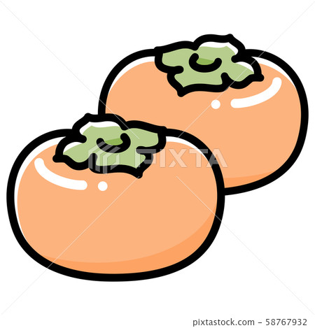 Persimmon cartoon Persimmon cartoon 58767932