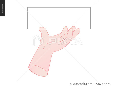 Hands vector set-插圖素材 [58768560] - PIXTA圖庫