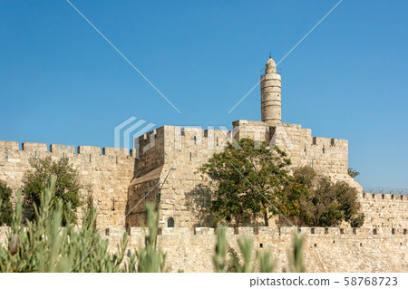 Tower of David - Jerusalem Old City 58768723