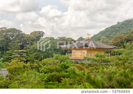 Kinkakuji Temple (The Golden Pavilion) in Kyoto, Japan Kinkakuji Temple (The Golden Pavilion) in Kyoto, Japan 58768889