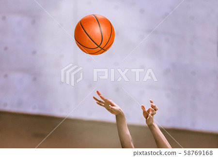 Shot basketball Shot basketball 58769168
