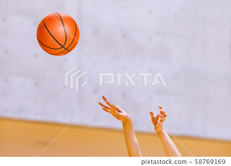 Shot basketball Shot basketball 58769169