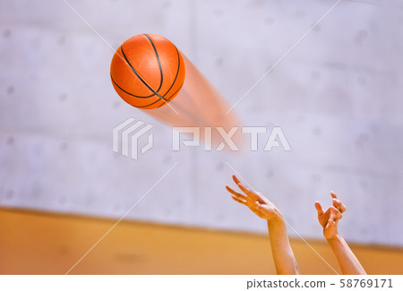 Shot basketball Shot basketball 58769171
