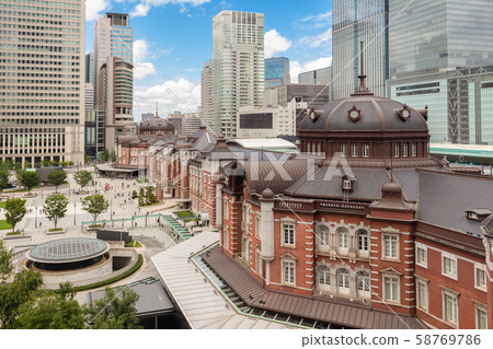 The Historic Tokyo Station Building, Japan 58769786