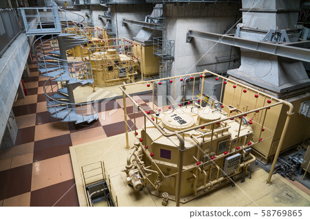 Pumping facilities for the outer spillway of the Tokyo metropolitan area 58769865