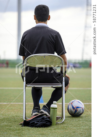 Junior Soccer Referee, Vice Referee Person supporting the tournament / Ichikawa Prefecture Uchimancho Soccer Field 58771231