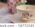 Antique tea cup set 58772585