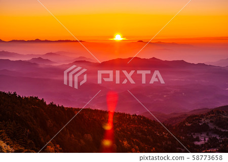 Asahi from the highest point in Shibuya / Japan National Highway 58773658