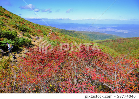 秋葉和足立塔拉山步道的景色 秋葉和足立塔拉山步道的景色 58774046