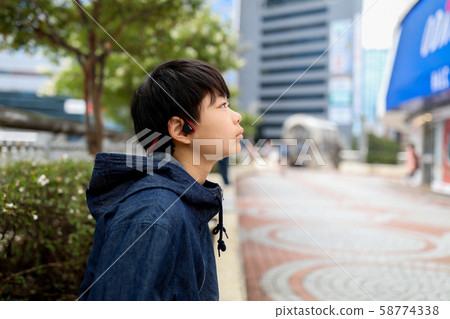 Headphone music Headphone music 58774338