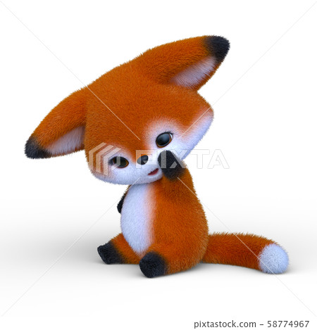Fox mini character 58774967