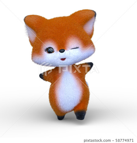 Fox mini character Fox mini character 58774971