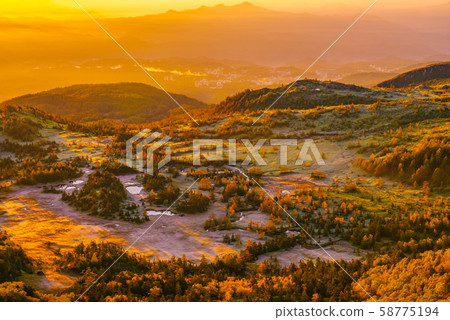 From the highest point of the Japanese National Highway From the highest point of the Japanese National Highway 58775194