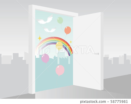 Door, hope, good luck, success 4 58775981