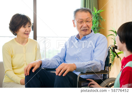 Wheelchair Senior Visiting Care 58776452