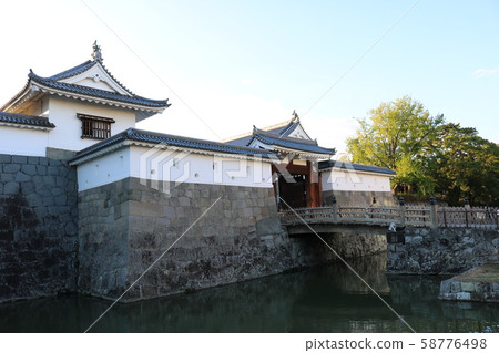■ Sunpu Castle ■ Higashiomimon, Higashiomimon Bridge ■ Ieyasu Tokugawa ■ Shizuoka Prefecture 58776498