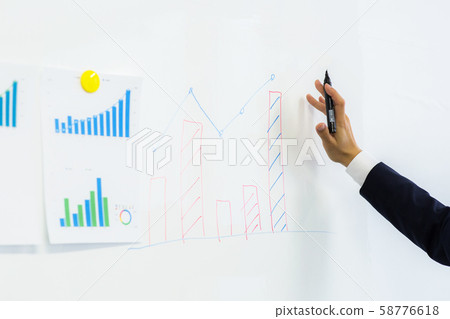 Young man working Young man working 58776618