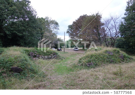 Ogo Castle Ninomaru Gate Ruins Ogo Castle Ninomaru Gate Ruins 58777568