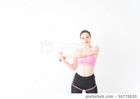 坐在輪椅上的外國女人 坐在輪椅上的外國女人 58778830