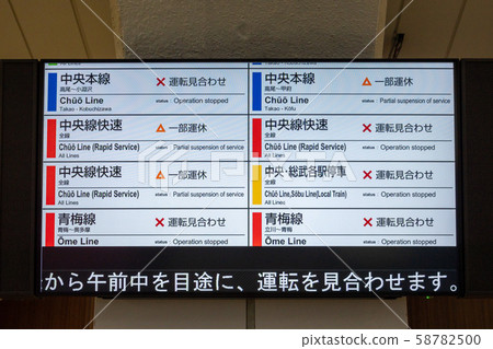 計劃中的停電公告板 計劃中的停電公告板 58782500