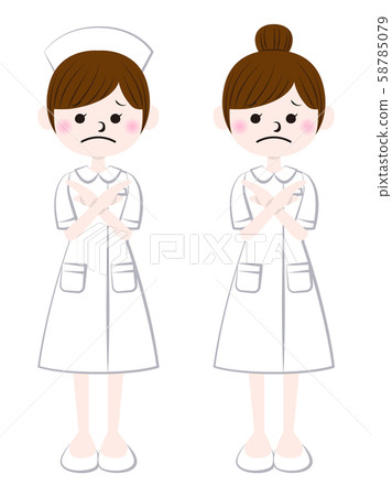 Nurse, gesture, gesture Nurse, gesture, gesture 58785079