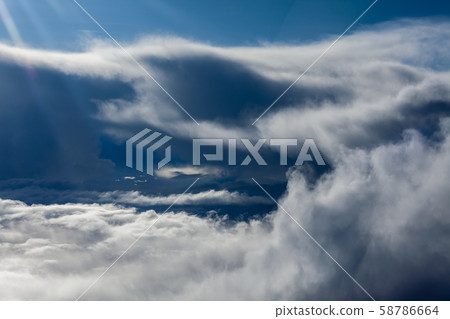 Unkai cloud blue sky Unkai cloud blue sky 58786664