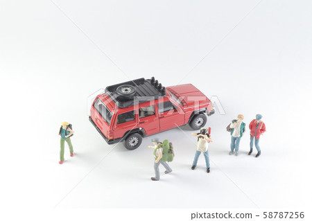 the Scale Of Jeep and the figure the Scale Of Jeep and the figure 58787256