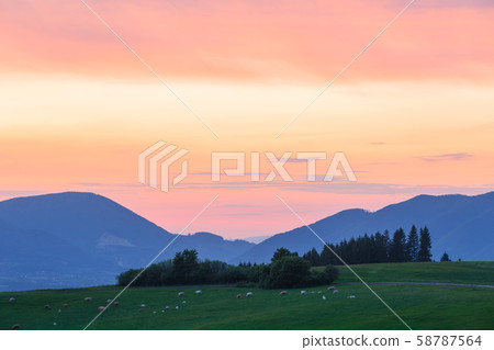 Turiec region, Slovakia. Turiec region, Slovakia. 58787564