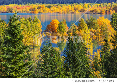Autumn lake Autumn lake 58787565