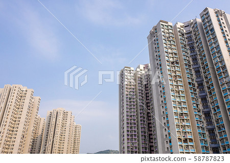 13 Oct 2019 ,The Hang Hau district in Tseung Kwan 58787823