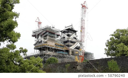 熊本城重建現場 熊本城重建現場 58790240