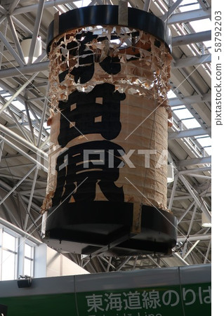 Influence of Odawara Station lantern typhoon No.19 Influence of Odawara Station lantern typhoon No.19 58792203